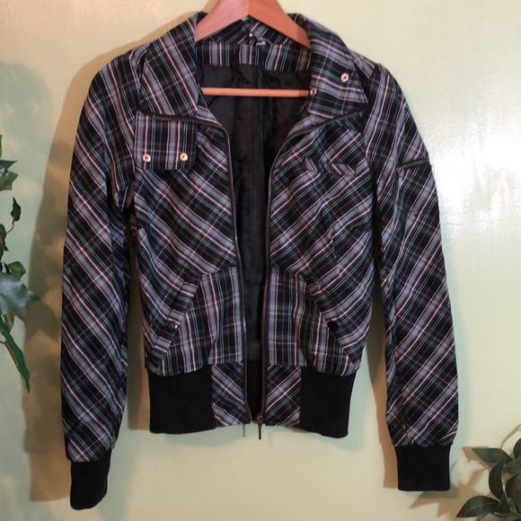 H&M Plaid Jacket size 4 - Picture 9 of 16
